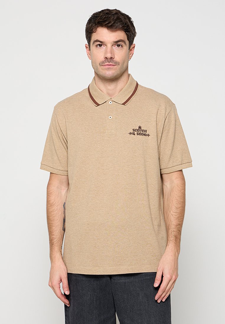 Scotch & Soda Poloshirt taupe Scotch & Soda Poloshirt taupe