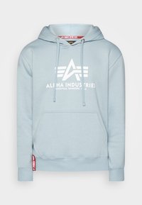 BASIC - Hoodie - grey blue