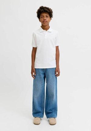 Jack & Jones Junior, JJEAUSTIN POLO SS JNR - Polo - white