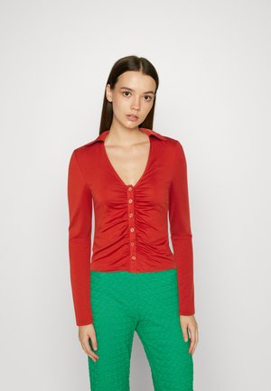 Even&Odd Hemdbluse - red