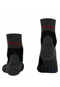 FALKE SHORT COOL - Träningssockor - black