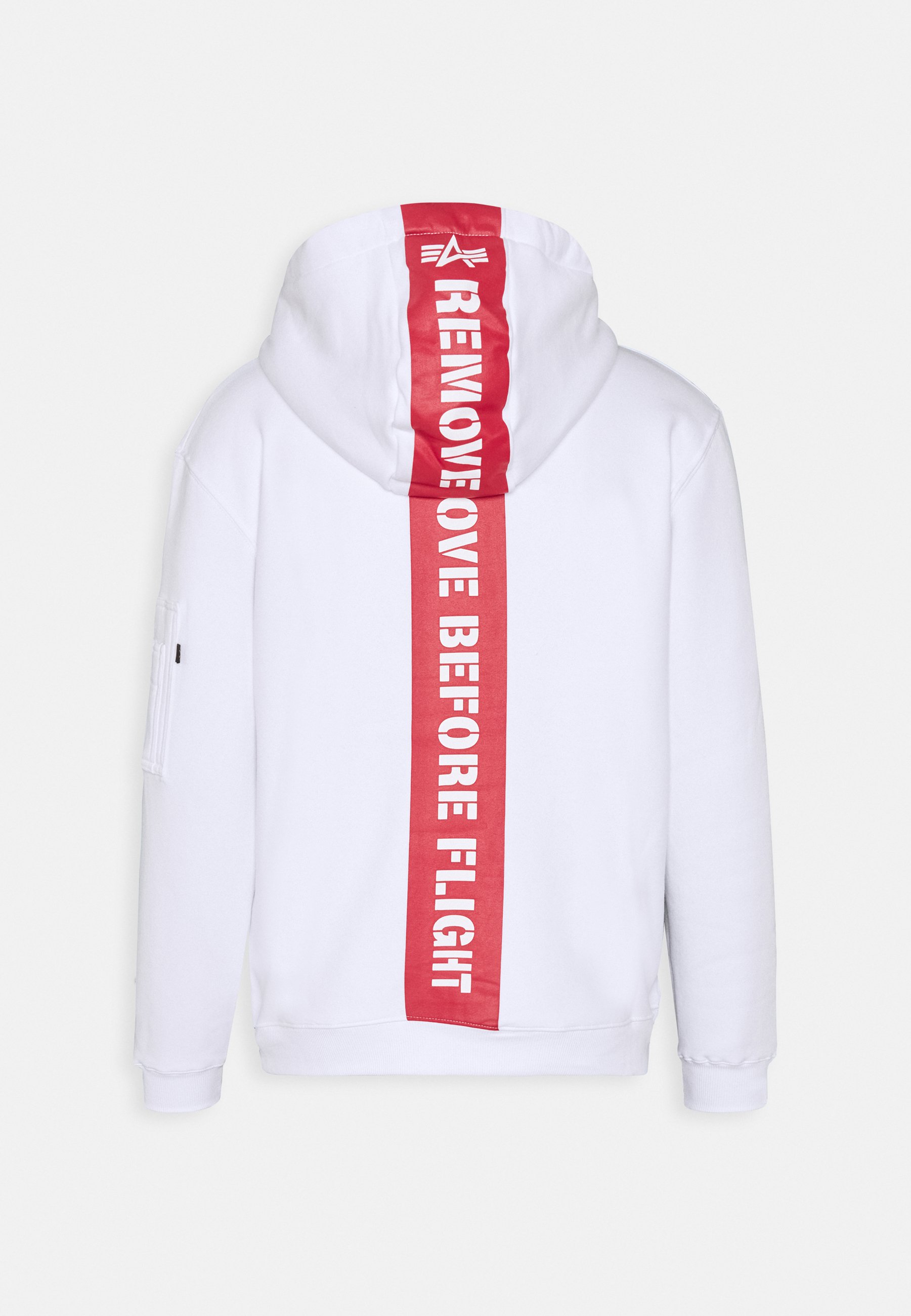 alpha industries stripe hoodie