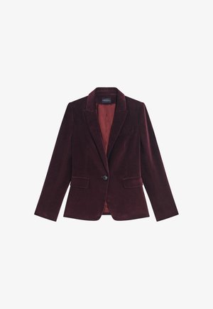 Caroll, CAROLL CAROLL; FRENCH BRAND; FASHION; ELEGANT; MODERN BLAZER AURORA - Blazer - prune