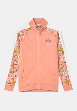 PUMA X PEANUTS UNISEX - Mikina na zip - apricot blush