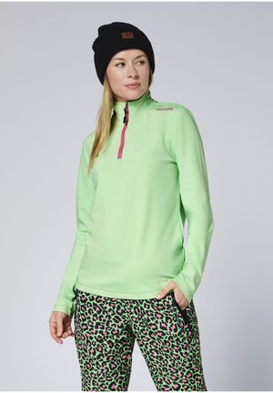 SLIM FIT - Fleecepullover -  meadow