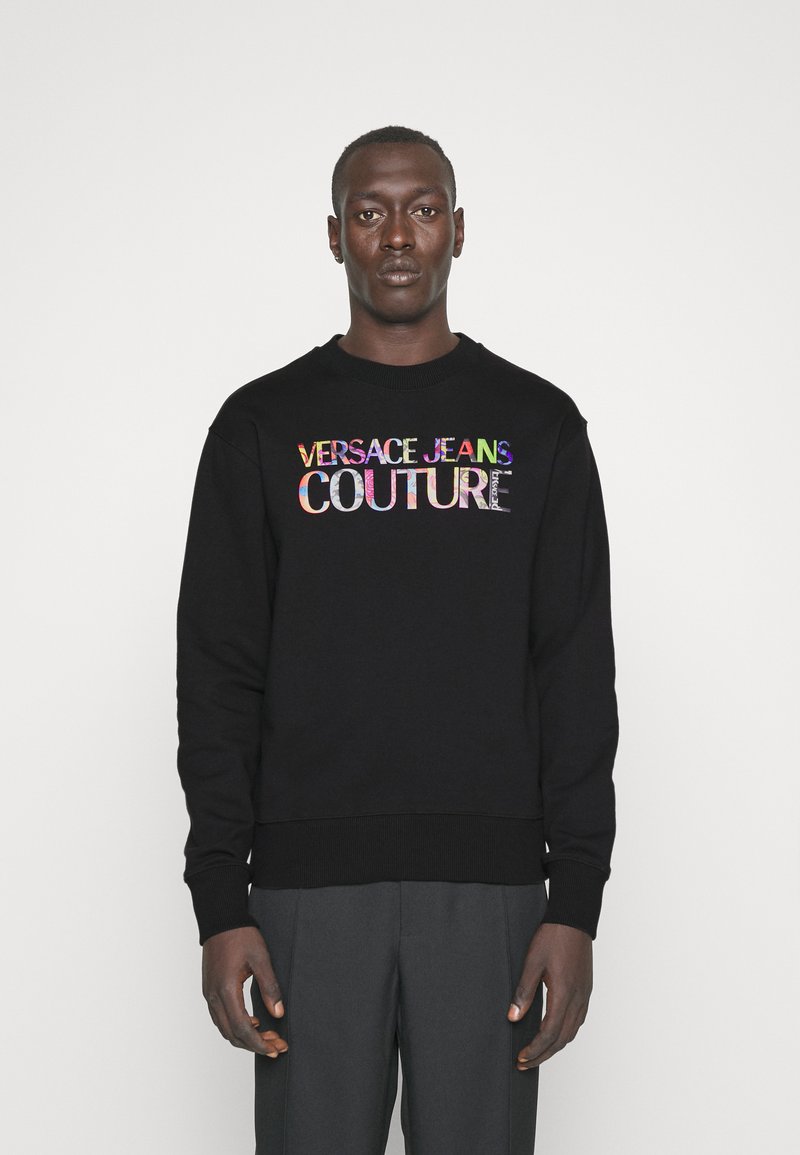 Versace Jeans Couture Women's Cropped Sweatshirt Black