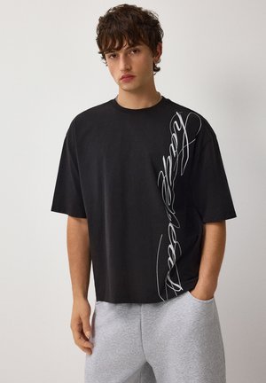 House, T-SHIRT - Print T-shirt - black