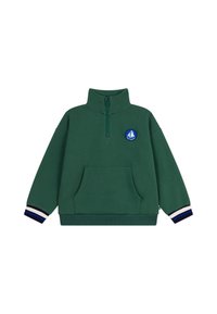 Petit Bateau ZIP MOLLETON  - Sweatshirt - willow