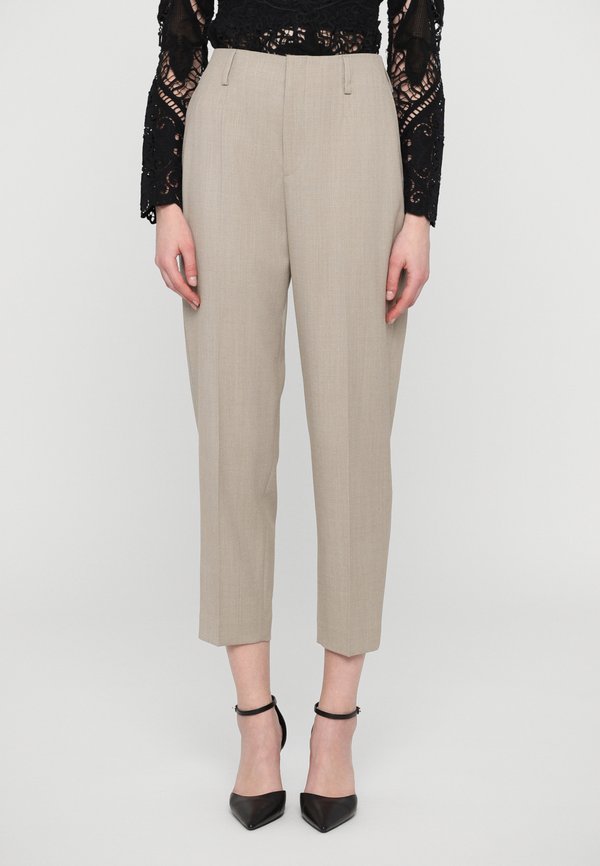 KARLIE TROUSERS - Trousers - sage melan
