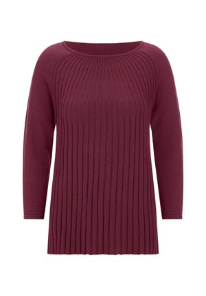 GOLDNER, PULLOVER PETITE - Pullover - bordeaux