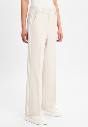 AMELIE - Trousers - beige weiß