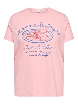 ONLY Carmakoma, T-SHIRT CARINES T-SHIRT - T-shirts print - rosy touch