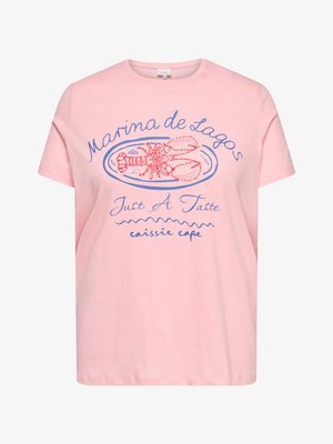 ONLY Carmakoma, T-SHIRT CARINES T-SHIRT - T-shirts print - rosy touch