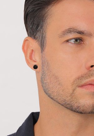 KUZZOI SPARKLING BASIC - MIT KRISTALLEN VON SWAROVSKI® - Boucles d'oreilles - schwarz