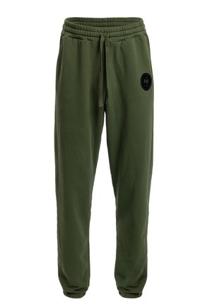 SOFT TOUCH LOGO DETAILED JOGGERS - Jogginghose - olive green