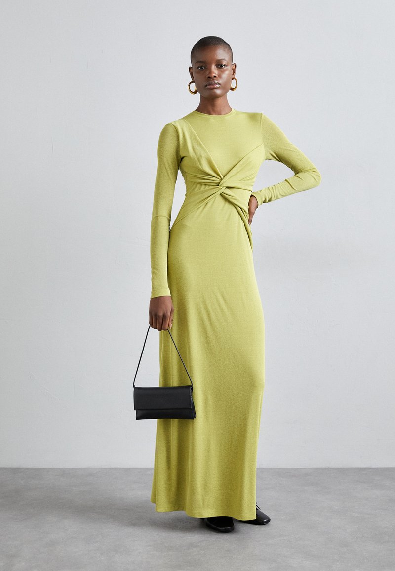 Nanushka ROZAL DRESSES - Maxi dress - pistachio/mint - Zalando.co.uk