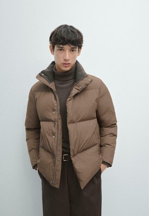 WATER-REPELLENT - Doudoune - ochre