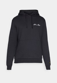 Lyle & Scott Mikina s kapucí - black