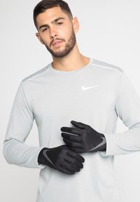 Nike Performance - BASE LAYER GLOVES UNISEX - Handschoenen - black/dark grey Miniatuurafbeelding 1