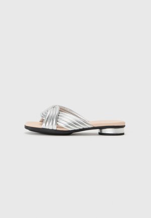 ALBA  - Mules - pure silver