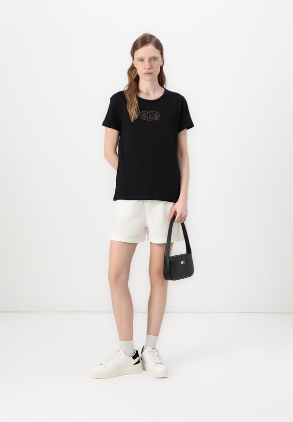 MODA  - Print T-shirt - nero2