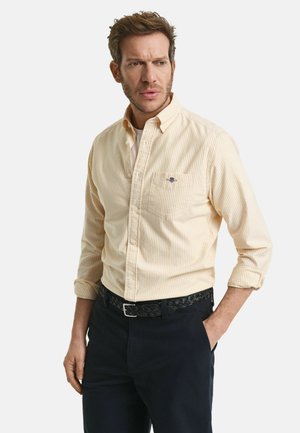 REG CLASSIC OXFORD STRIPE  - Hemd - yellow lichen