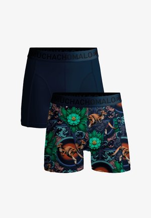 MUCHACHOMALO 2-PACK - Boxer alsónadrág - print blue