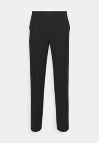 STRAIGHT TROUSERS - Kalhoty - black