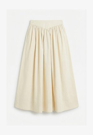 Topshop SALLY SKIRT - Maxinederdele - yellow cream