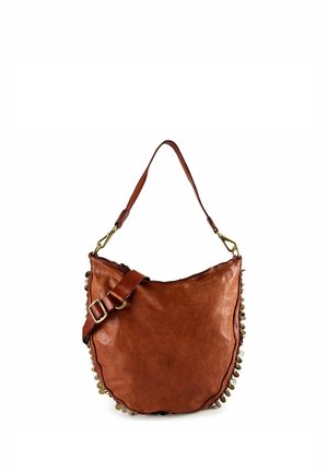 GIANNA SCHULTER - Sac à main - cognac