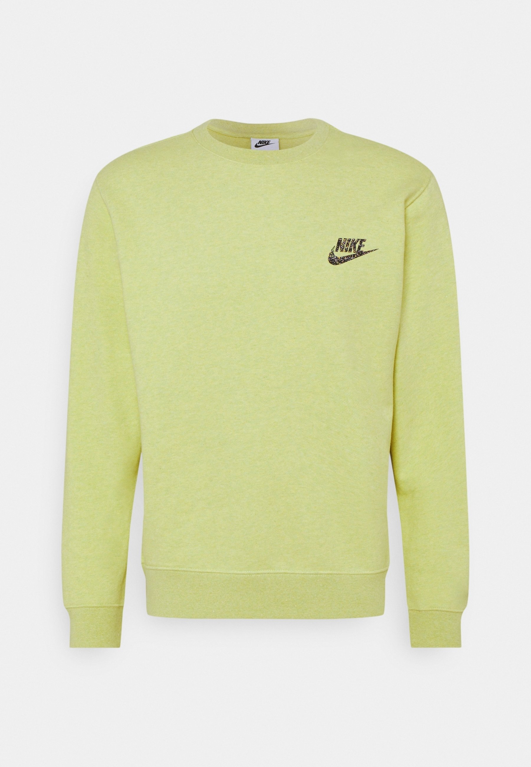 pastel yellow nike crewneck