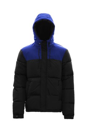 WATTIERTE  - Winterjacke - schwarz kobalt