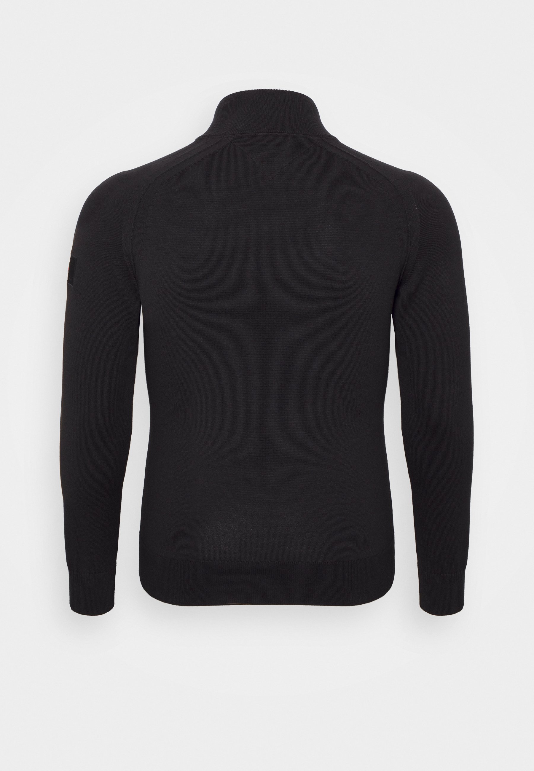 tommy hilfiger blend zip mock