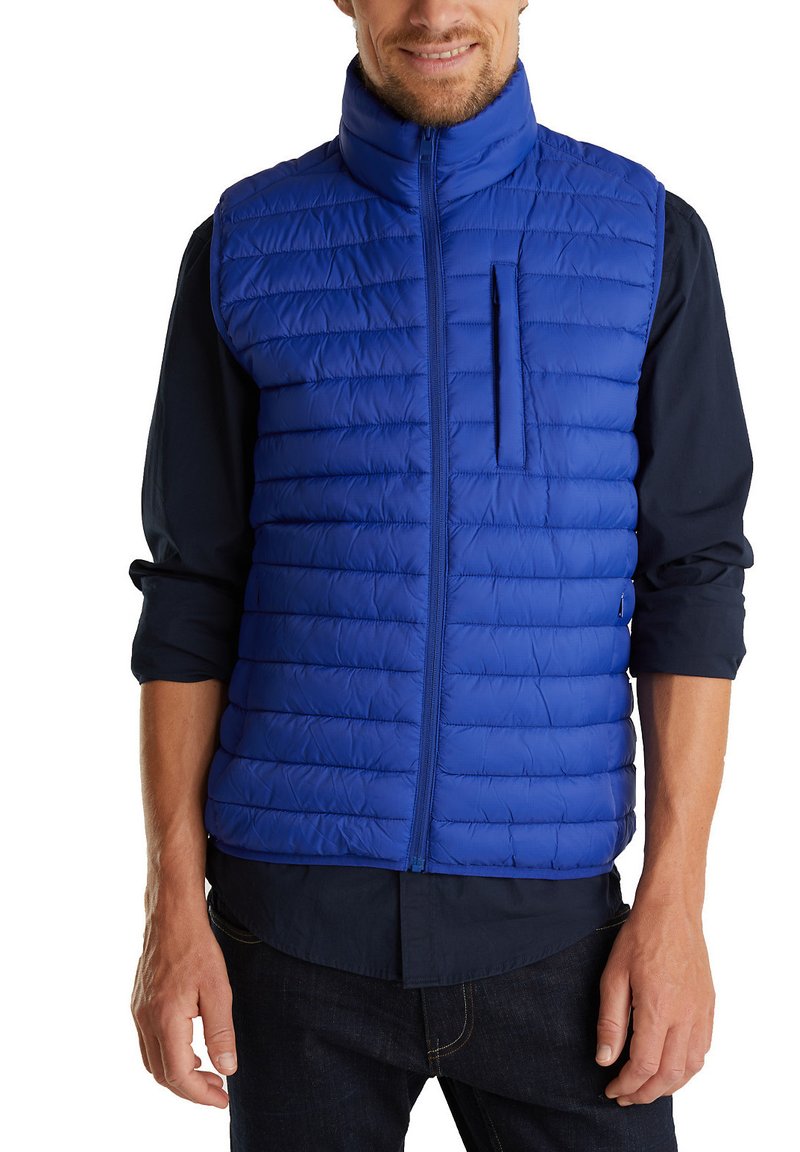 Herren Leichte Jacken | Esprit RECTHINS VEST Weste bright blue/blau - HQ31114 Herren Leichte Jacken | Esprit RECTHINS VEST Weste bright blue/blau - HQ31114