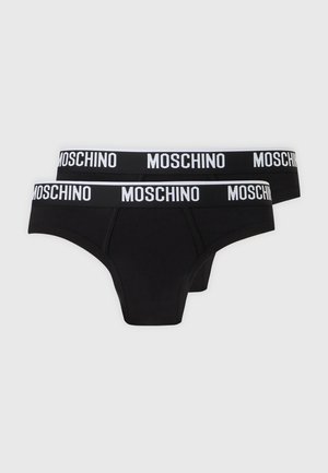 Moschino Underwear, CARRY OVER BASIC 2 PACK - Слипове - nero