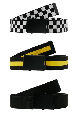 Urban Classics 3 PACK - Remen - black/white/yellow