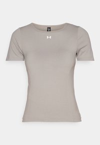 VANISH SEAMLESS - Sport T-shirt - pewter/white