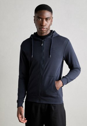 INDICODE JEANS Zip-up sweatshirt - navy