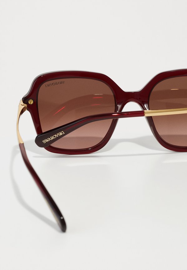 Sunglasses - transparent burgundy2