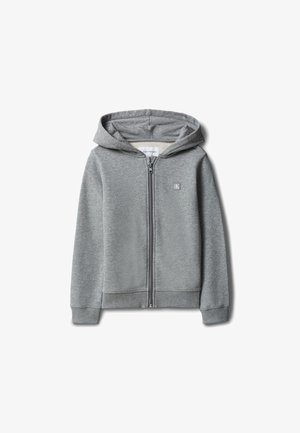 Calvin Klein Jeans, MINI BADGE UNISEX - Lukuga pusa - medium grey heather