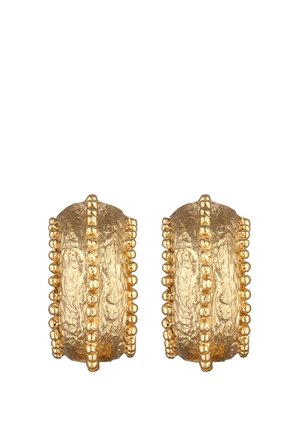 STRUCTURED BOLD - Earrings - gold-coloured