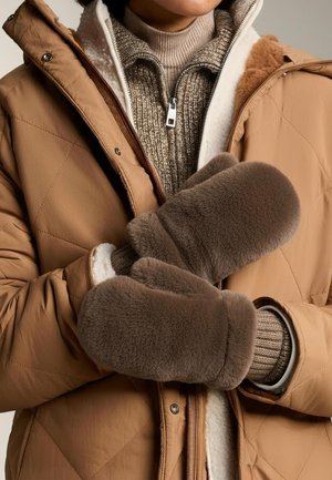 OYSHO WITH ELASTICATED CUFFS  - Wanten - brown