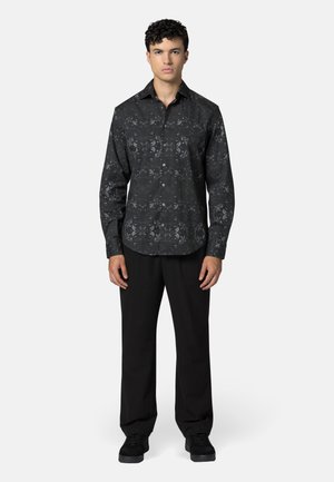 19V69 Italia, 19V69 ITALIA CASUAL HEMD RICKY BAROQUE STR - Shirt - black