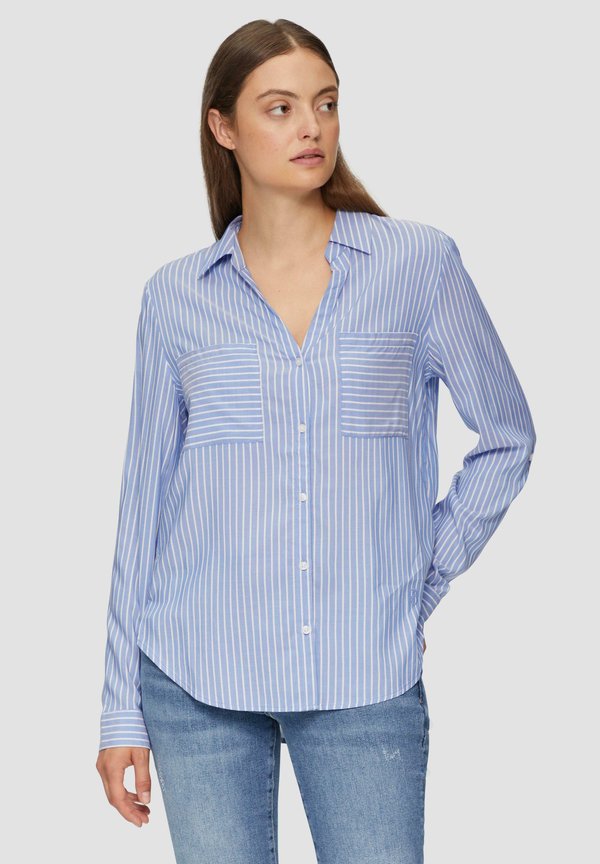 Hemdbluse - hellblau