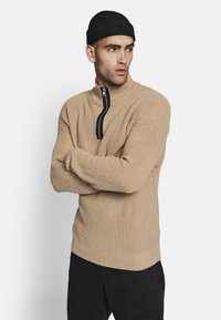 AXTON - Jumper - sand melange