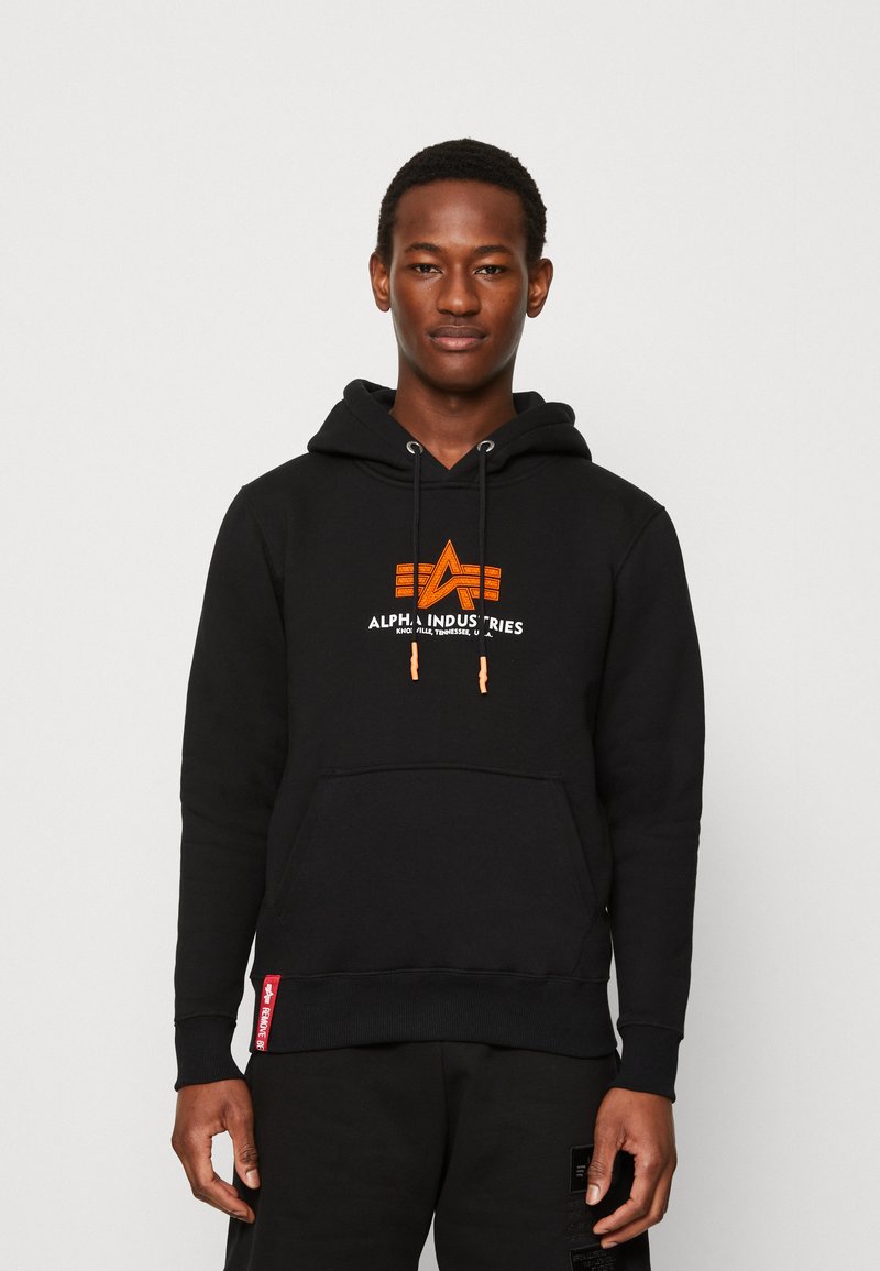 Alpha Industries - Hoodie - black, Vergroten