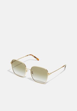 Sunglasses - gold-coloured/dark green