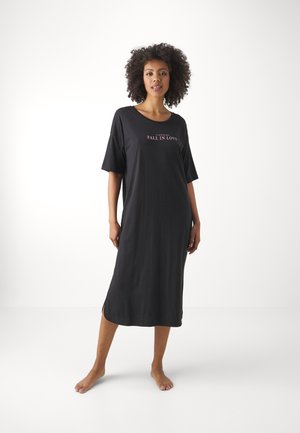 FOIL NIGHTDRESS - Camicia da notte - black