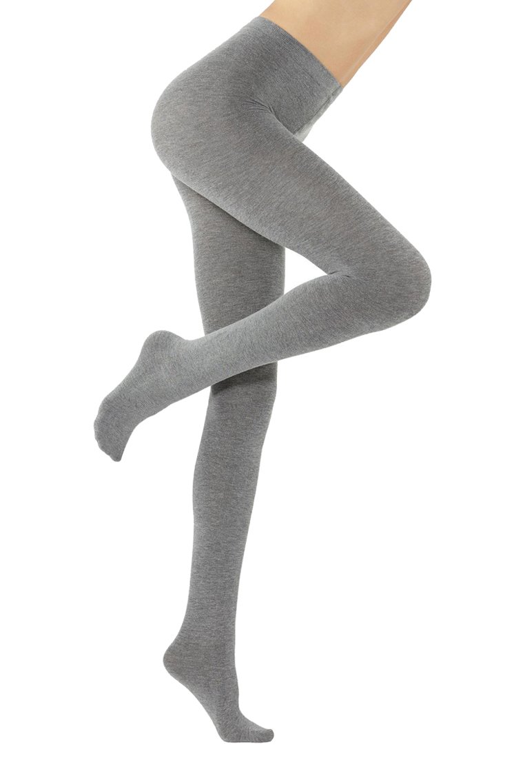 Calzedonia COLLANTS DOUX AVEC CACHEMIRE - Medias - grey/blanco - Zalando.es