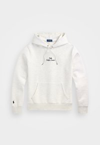 LOGO DOUBLE KNIT HOODIE - Huppari - soho heather